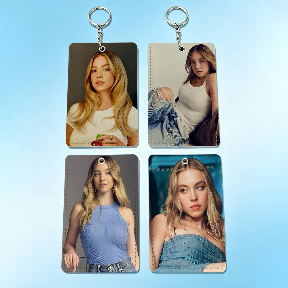 Lanyard Badge Holder - Sobeautiful S-Sydney Sweeney Kartenhalter Schlüsselanhänger Ausweishalter