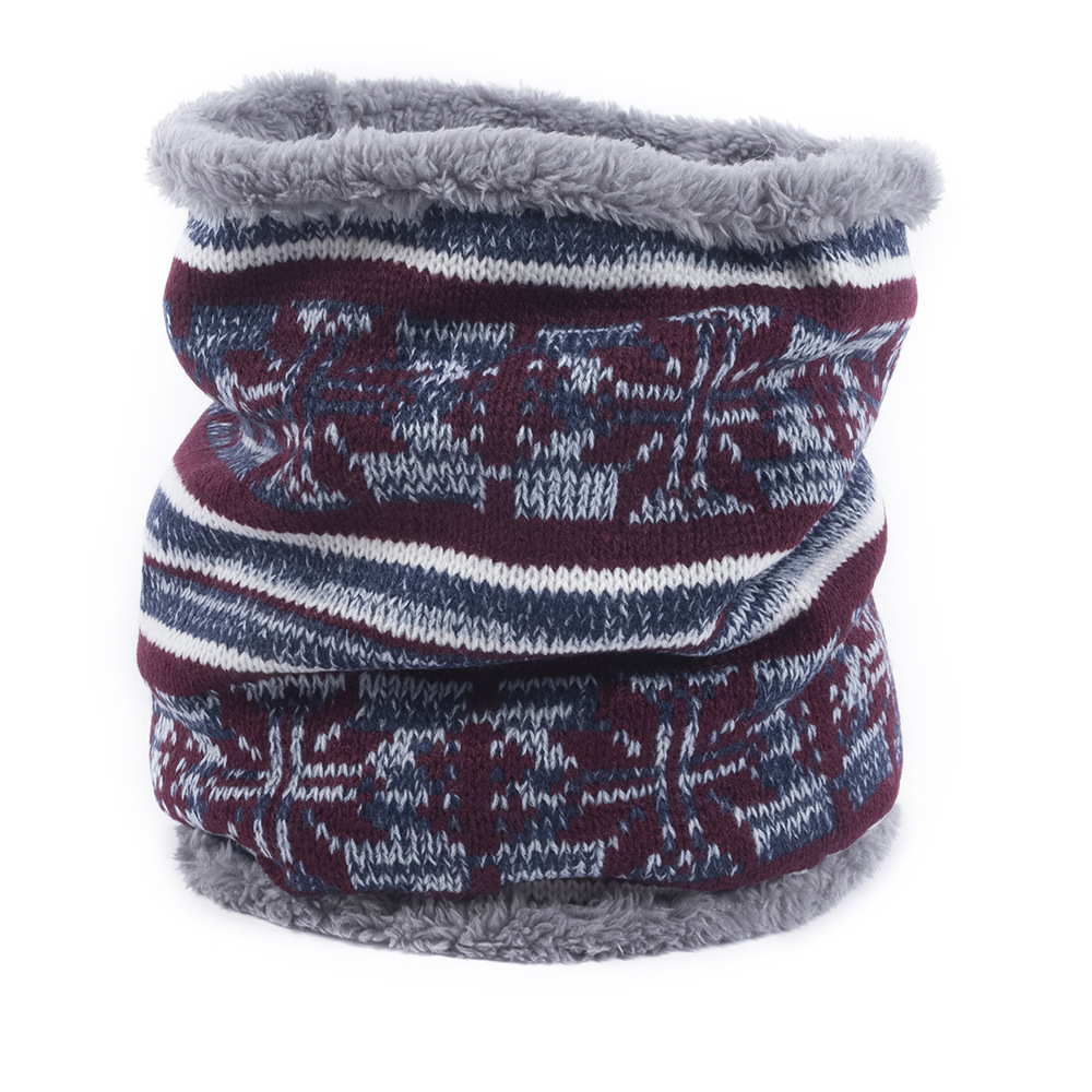 OVTRB Warme gestrickte, mit Fl – Infinity Scarf Knit Bewertung und Preis