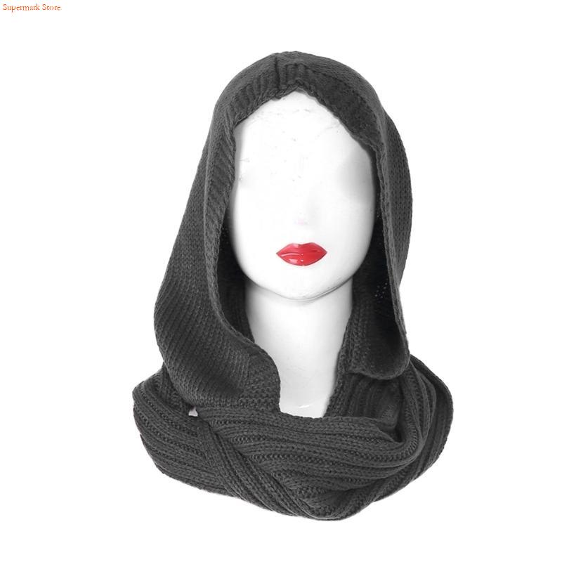 Q5WE Winter-Damen-Schal mit di – Infinity Scarf Knit Bewertung und Preis