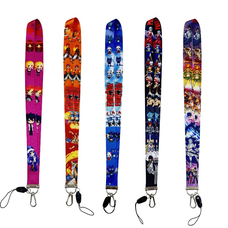 5 Stück Fairy Tail Anime Schlü – Lanyard Badge Holder Bewertung und Preis