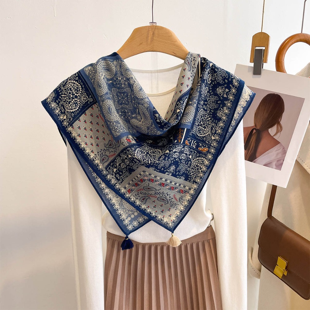 Quastenschal für Damen, quadra – Bandana Cotton Bewertung und Preis